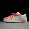 [DJ0950-103]-[OW X SB DUNK LOW LOT 40 OF 50 SAIL/NEUTRAL GREY/GLOBAL RED]-[UNISEX:36-47.5]