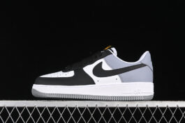 FB7162-081-AIR FORCE 1 07 LOW BLACK/KUMQUAT/WHITE/KUMQUAT-WOMAN:36-39-MAN:40-45