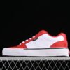 Vans Chukka Push official new white and red non-slip low-top casual skateboard shoes  VN0009QPA03