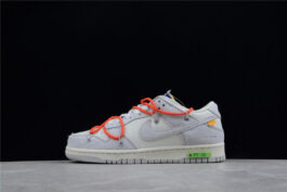 [DJ0950-110]-[OW X SB DUNK LOW LOT 13 OF 50 SAIL/NEUTRAL GREY/HABANERO RED]-[UNISEX:36-47.5]