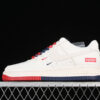 XZ6188-008-AIR FORCE 1 07 LOW SUPREME OFF WHITE/BLUE/RED-WOMAN:36-39-MAN:40-45