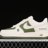 DBB8588-221-AIR FORCE 1 07 LOW OFF WHITE/GREEN-WOMAN:36-39-MAN:40-45