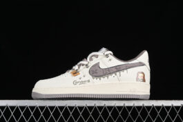 XZ3398-588-AIR FORCE 1 07 LOW GU*CCI WHITE/GREEN-WOMAN:36-39-MAN:40-45