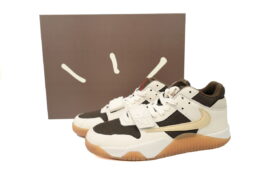 FZ8117-100 Travis Scott ¡Á Nike Jordan Jumpman Jack TR White Brown