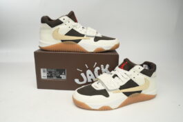 FZ8117-100 Travis Scott ¡Á Nike Jordan Jumpman Jack TR White Brown