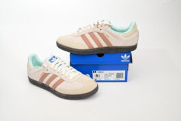 ID2047 adidas Originals Samba Vegan /OG Black White Powder Brown