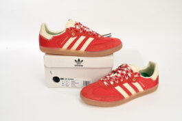 GY6612 Wales Bonner x adidas Originals SAMBA White Red