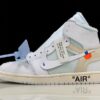 [AQ8296-100]-[OG AIR JORDAN 1 RETRO HIGH GS X OFF WHITE WHITE]-[MAN:40-47.5]