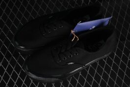 Vans Authentic Reissue 44 Vans official high-end branch black warrior low-top casual sneakers VN0007QZBKA