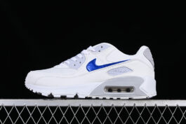 [DX0115-100]-[AIR MAX 90 WHITE/BLUE/GREY]-[WOMAN:36-39]-[MAN:40-45]