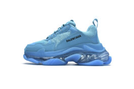 544351 W09O1 9008 Balenciaga Triple S Cyanine