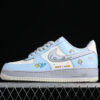 CJ0304-021-AIR FORCE 1 07 LOW LOVE LETTER WHITE/GREY/BLUE-WOMAN:36-39-MAN:40-45