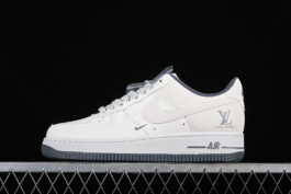 XZ6188-006-AIR FORCE 1 07 LOW L*V OFF WHITE/GREY-WOMAN:36-39-MAN:40-45