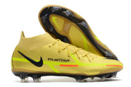 Nike Phantom GT2 High Top Black Silver Waterproof Full Knit FG Football Shoes Nike Phantom GT2 Dynamic Fit Elite FG39-45