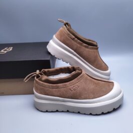 UGG sheep fur integrated snow boots 4096 chestnut one foot casual trendy women's shoes size 35-40