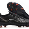 Nike Phantom GT2 Low-top Waterproof Black and Silver Fully Knitted FG Football Shoes Nike Phantom GT2 Elite FG39-45