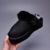 UGG wool integrated snow boots 1100178 thick-soled slippers women's shoes black spot 36-40