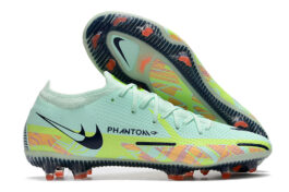 Nike Low cut Phantom GT2 Waterproof White Full Knitted FG Football Shoes Nike Phantom GT2 Elite FG39-45