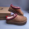 UGG Sheep Fur One Piece Half Drag 2553 Co branded Trendy Style Thick Bottom One Step Off Women's Snow Boots Black Chestnut Sand 35-41