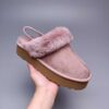 UGG wool integrated snow boots 1100178 thick-soled slippers curtain pink women's shoes in stock 36-40 sizes