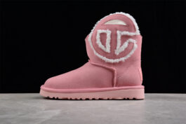 UGG sheep fur integrated snow boots 2991 pink UGG x Telfar co branded item in stock size 36-40