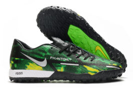 Nike Phantom GT2 Supercar Knitted Grass Nail MD Bottom Football Shoes Nike React Phantom GT2 Pro TF39-45