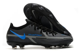 Nike Black Pack Shoe Set Phantom GT2 Waterproof Full Knitted FG Football Shoes Nike Phantom GT2 Elite FG39-45