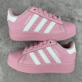 Adidas Superstar ID5733 White powder thick bottom