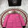 Canada Goose Down Jacket with Fur Trim - Luxurious Winter Wear E08-Expedition KID SIZE height 110-150cm