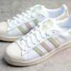 [S76923]-[AD SUPERSTAR WHITE/GREEN/PURPLE]-[WOMAN:36-39 1/3]-[MAN:40-44]-[OG00124]