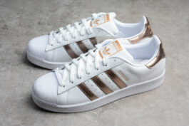 [BB1428]-[AD SUPERSTAR ROSE GOLD COPPER WHITE BLACK SHELL]-[WOMAN:36-39 1/3]-[MAN:40-44]-[OG00124]