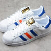 [B34310]-[AD SUPERSTAR EAST RIVER RIVAL WHITE/BLUE/ORANGE]-[WOMAN:36-39 1/3]-[MAN:40-44]-[OG00124]