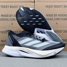 Adidas Adizero Boston 12 Black and White ID4234