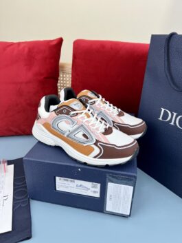 DIOR B30 CD Sneakers - Chic Low Cut Sneakers for Active Couples