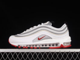 [DM0027-100]-[NIKE AIR MAX 97 WHITE/VARSITY RED/PARTICLE GREY]-[WOMAN:36-39]-[MAN:40-45]