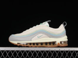 [DX5766-131]-[NIKE AIR MAX 97 CERTIFIED FRESH COCONUT MILK/ENAMEL GREEN/WORN BLUE]-[UNISEX:36-42]