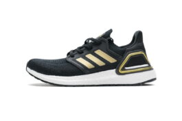 adidas Ultra BOOST 20 CONSORTIUM Black Gold Metallic Real Boost E4393