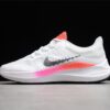 NIKE NK ZOOM WINFLO 8 Moon Landing 8 Lightweight Cushioning Sports Shoes Running Shoes White Black Pink Orange Gradient CW3419-100