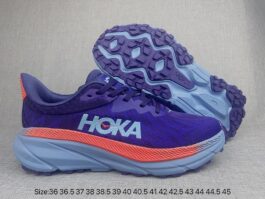 Hoka One One Challenge 7-9 Dark Blue Orange 36-45