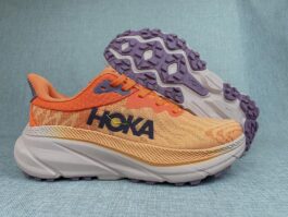 Hoka One One Challenge 7-4 Phalaenopsis Orange Bright Orange 36-45# with half size