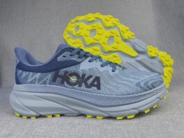 Hoka One One Challenge 7-2 Stone Blue Evening Primrose Green 36-45# with half size