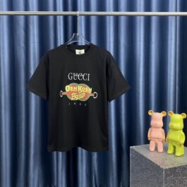 Gucci-Inspired Men's Casual Tee ¨C Street Style Graphic Top