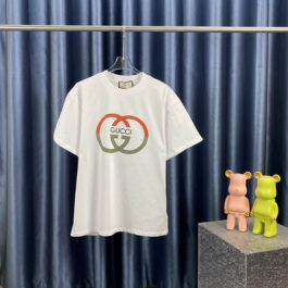 Gucci-Inspired Premium Cotton T-Shirt ¨C Elegant Casual Wear