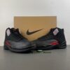 Version 50! Air Jordan 12 ¡°Bloodline¡± All Black with School Team Red