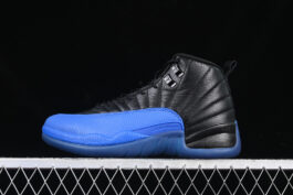 [130690-014]-[AIR JORDAN 12 RETRO GAME ROYAL BLACK/GAME ROYAL/METALLIC SILVER]-[MAN:40-48.5]