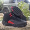 Air Jordan 12 Black/Red with a Buckle 40-47