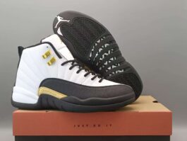 Air Jordan 12 White Gold Buckle 36-47