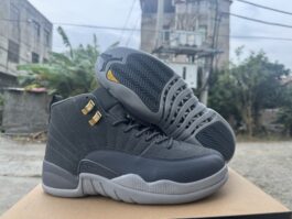 Air Jordan 12 Dark Grey Gold 40-47