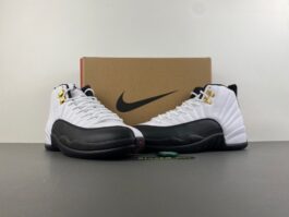 Version 12! After 12 years! The highly anticipated retro "Original AJ" is back! Air Jordan 12 ¡°Taxi¡± Retro (White