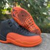 Air Jordan 12 Black/Orange 40-47